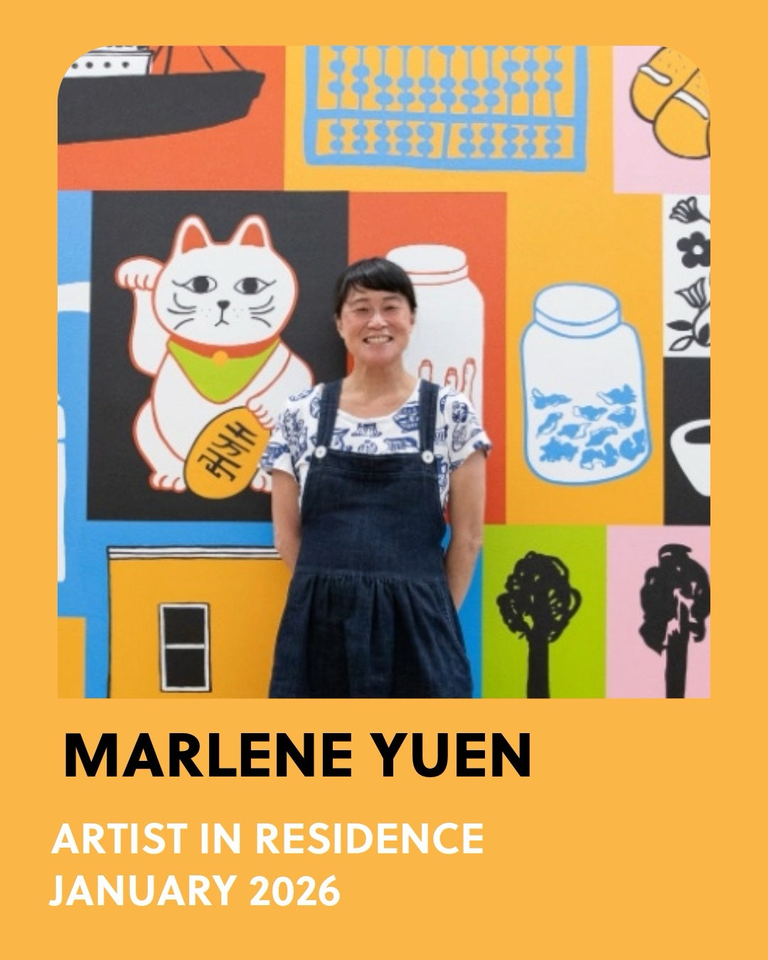 Marlene Yuen. Artist in residence, January 2026