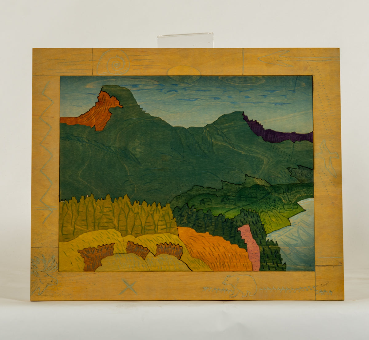 Anne Meredith Barry, Dark Mountain - Block, 1999