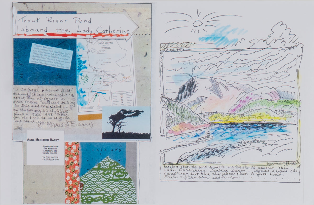 Anne Meredith Barry, Trout River Pond - Aboard the Lady Catherine Type, 1998 View 1 of 13.