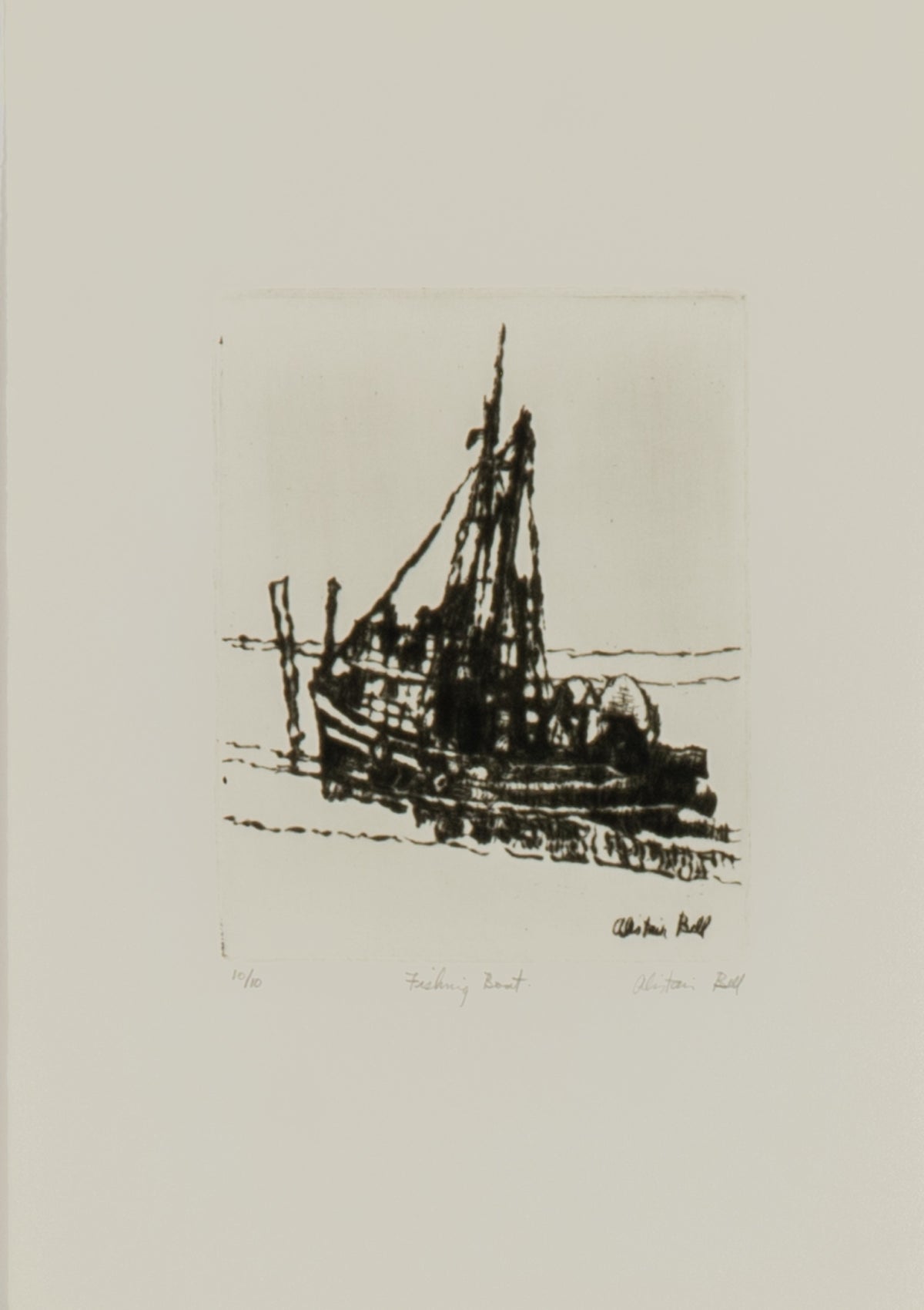 Alistair Bell, Ships At Anchor, 1992