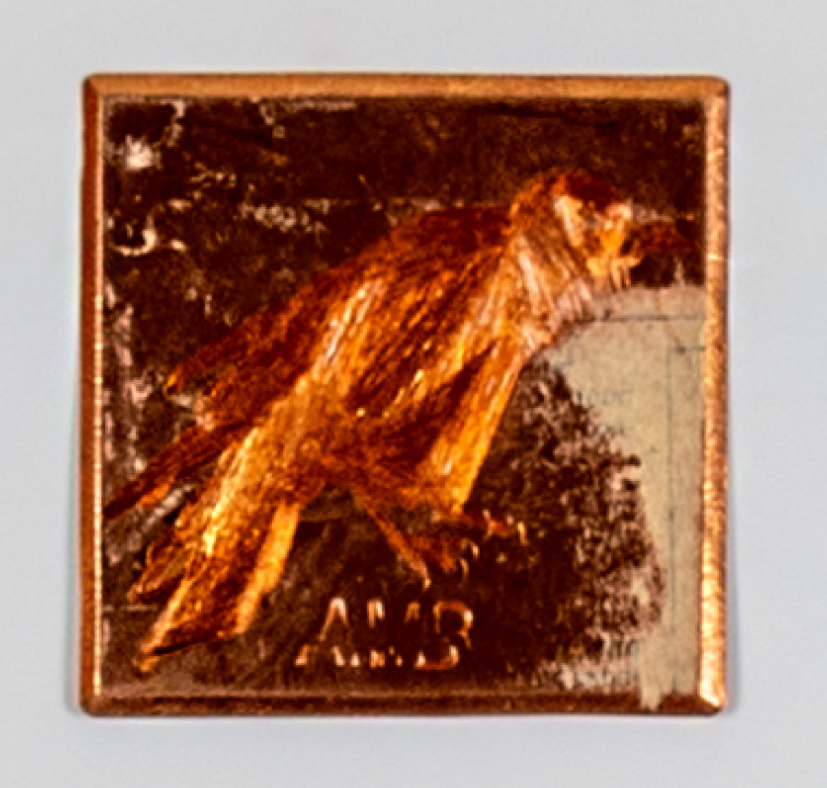 Alistair Bell, Crows on Rock Plate, 1992