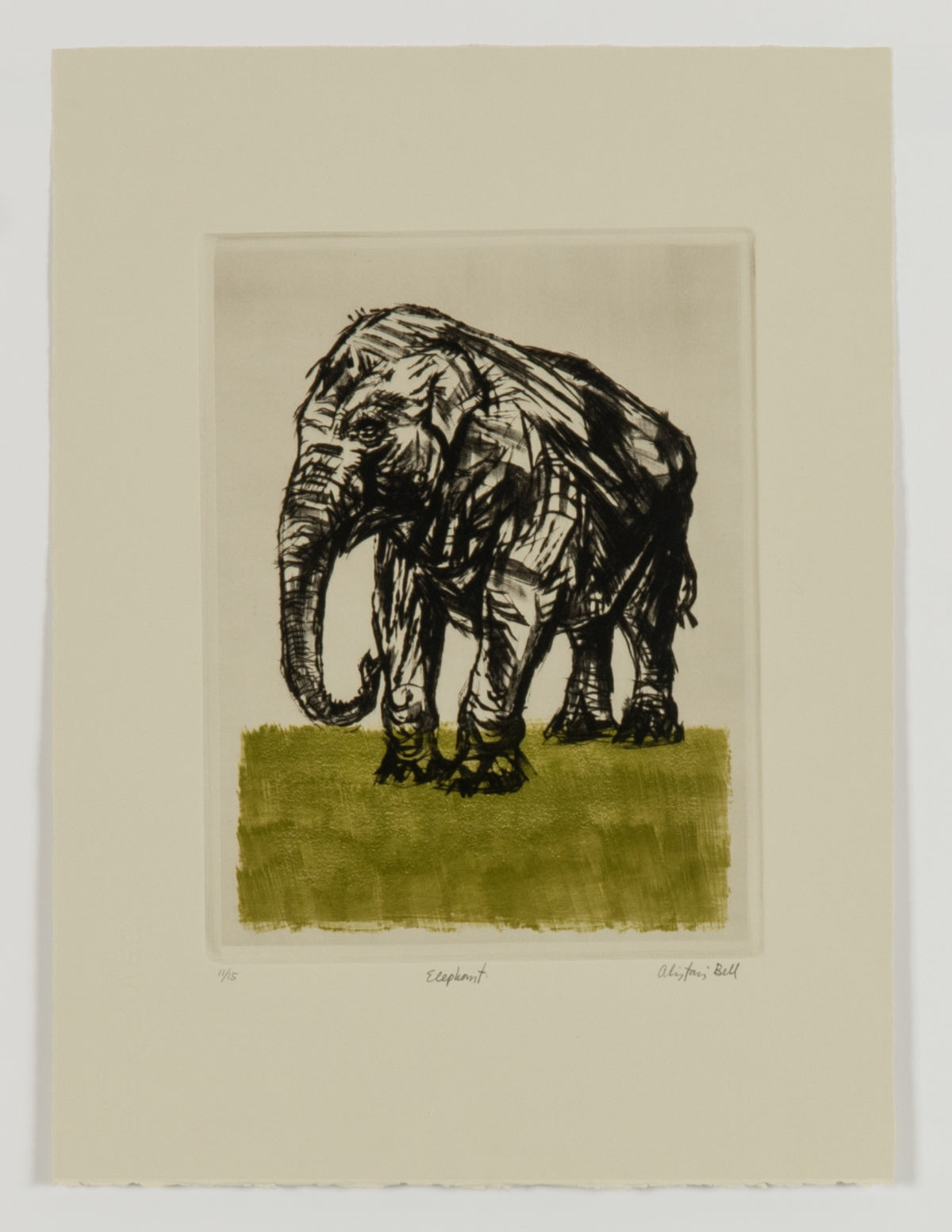 Alistair Bell, Elephant, 1993