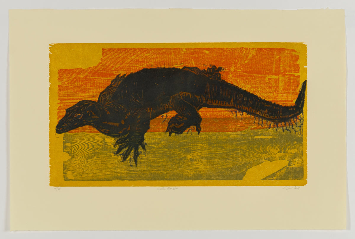 Alistair Bell, Water Monitor, 1970