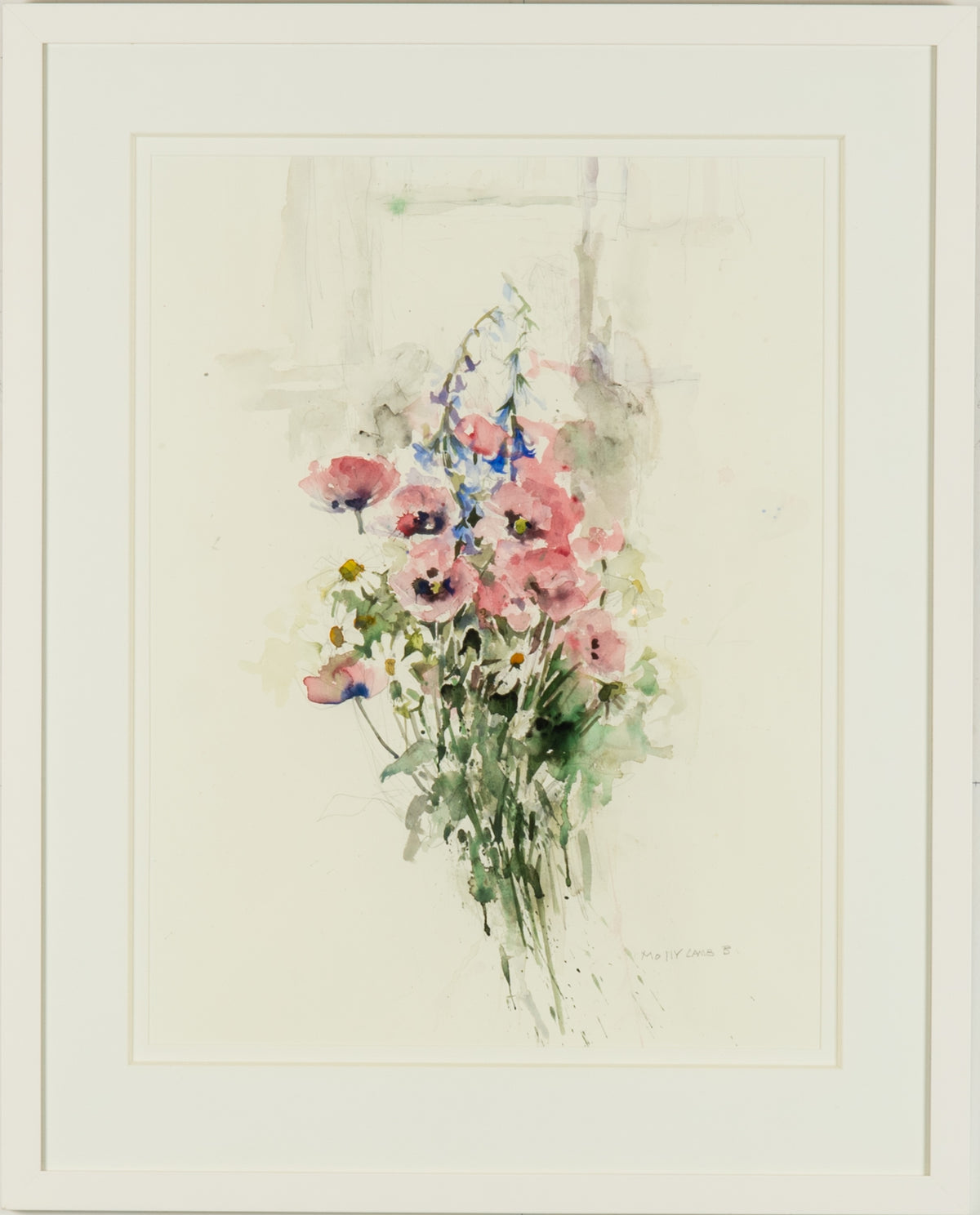 Molly Lamb Bobak, Paradise Valley Poppies, 1996