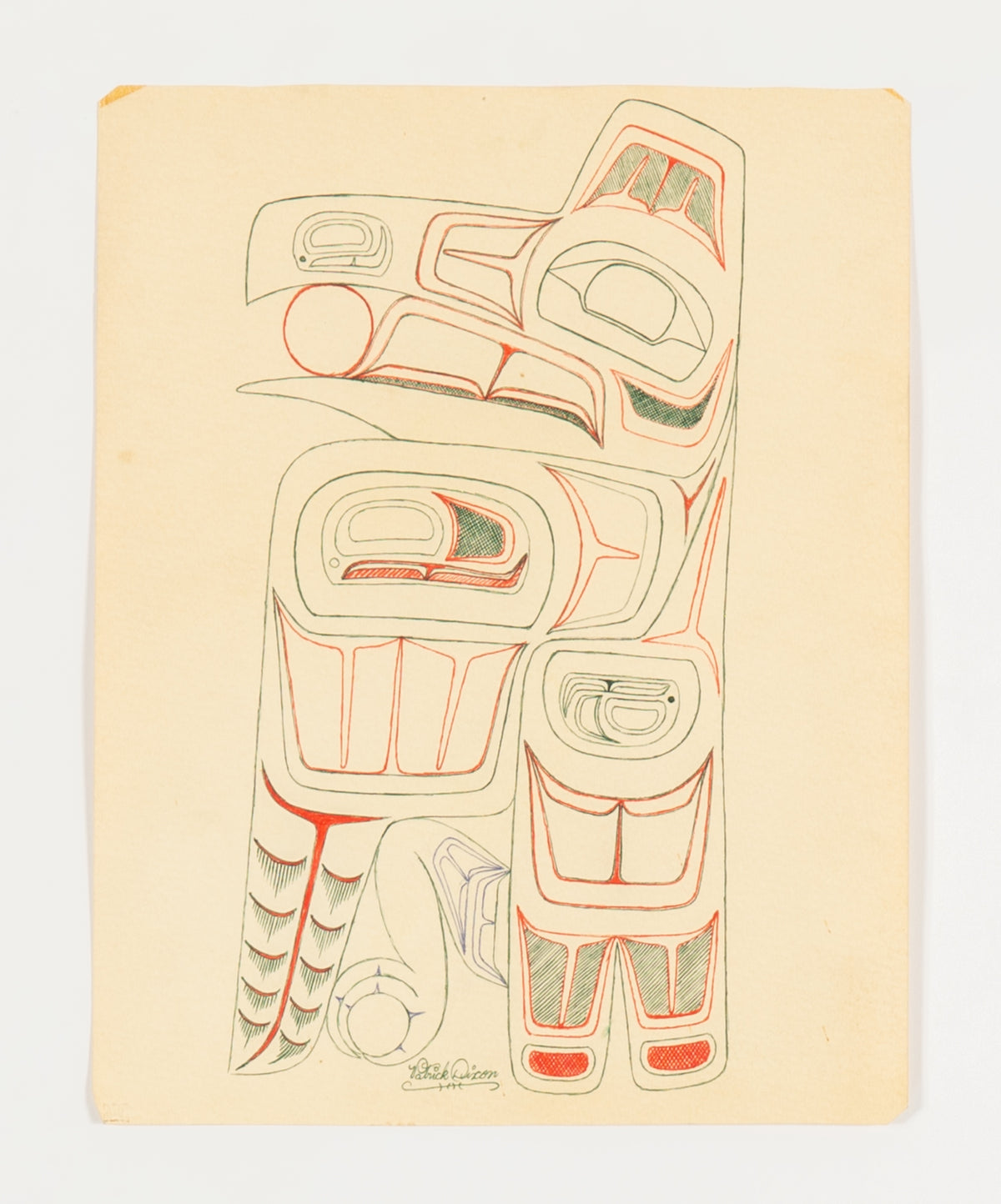 Pat Dixon, Raven - Haida, circa 1965