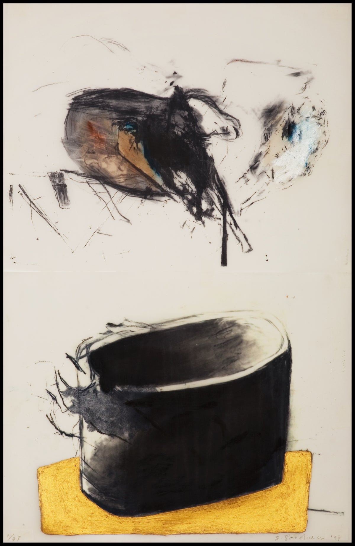 Betty Goodwin, Untitled, from la memoire du Crops series, 1993