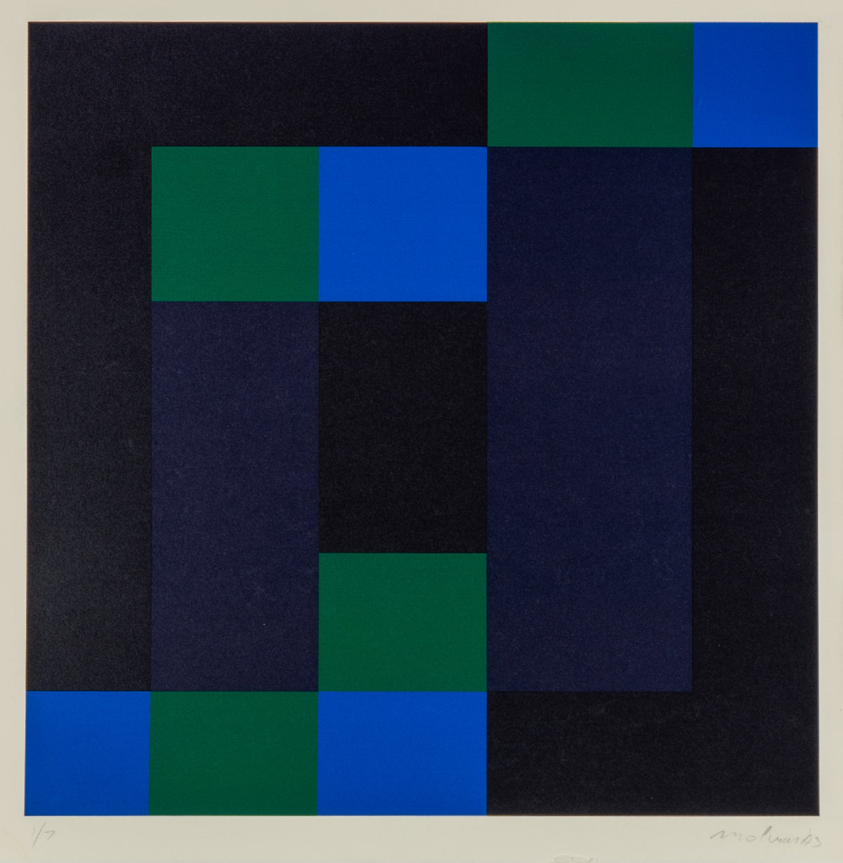 Guido Molinari, Structure, 1993