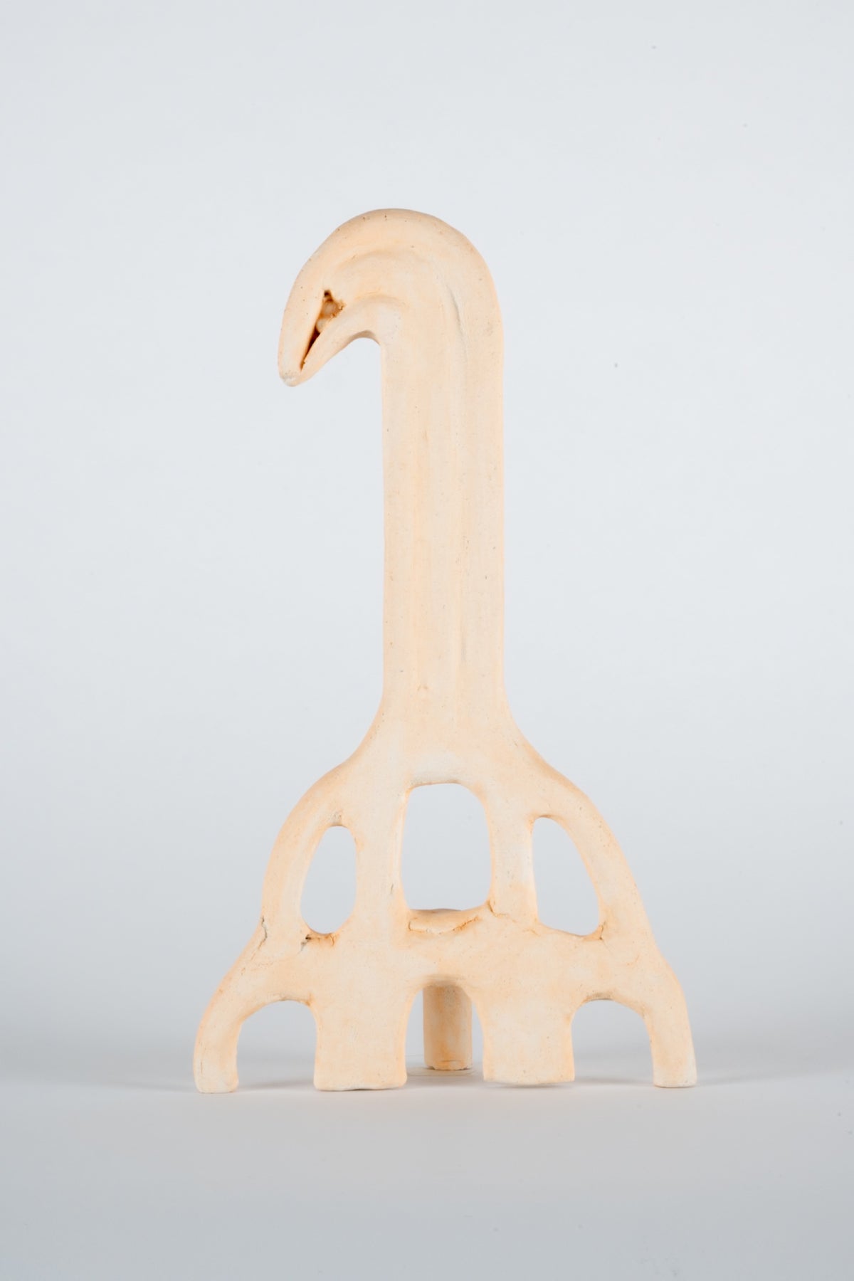 Parvin Peivandi, Utopian Rug, 2023. Ceramic figurative sculptures in soft green, yellow, pink and orange. View 14 of 24.