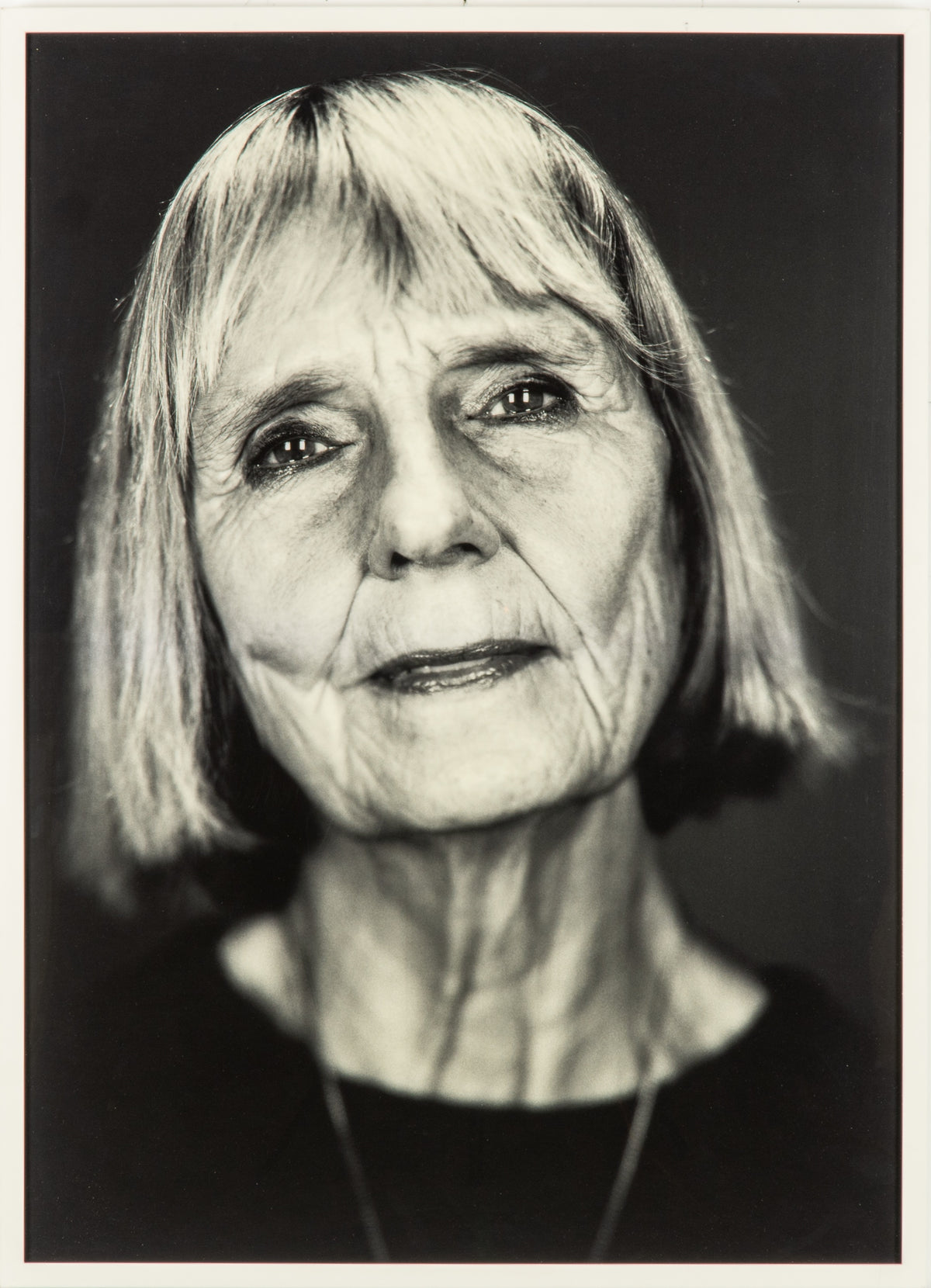 Victor John Penner, Roz Marshall, 2015. A black and white portrait of Roz Marshall.