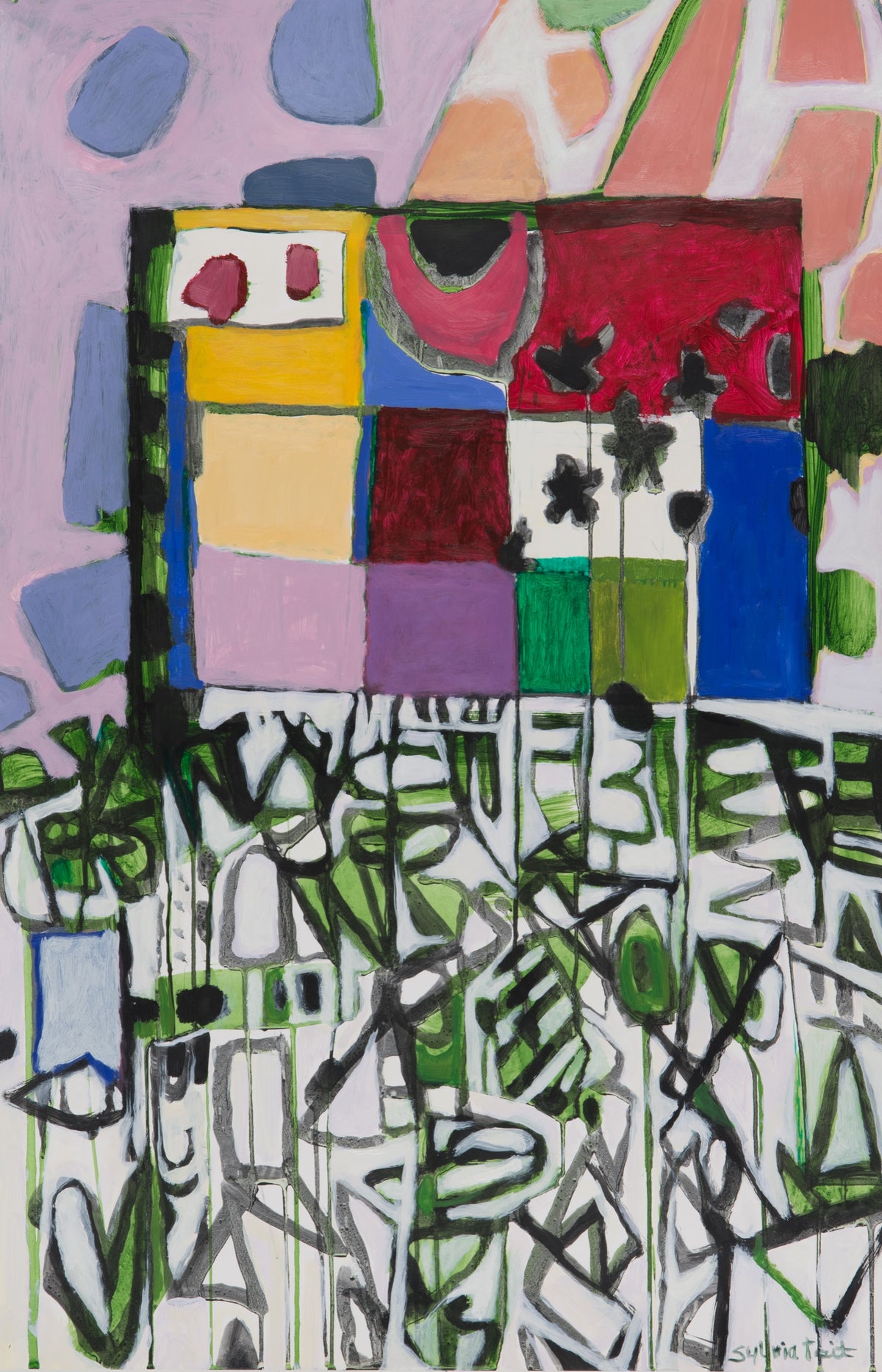 Sylvia Tait, Diaglogue II, 2017