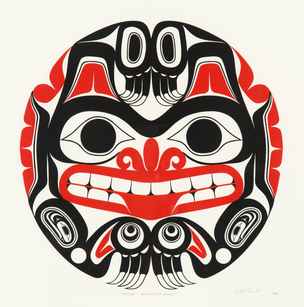 Bill Reid, Xhuwaji / Haida Grizzly Bear, 1990