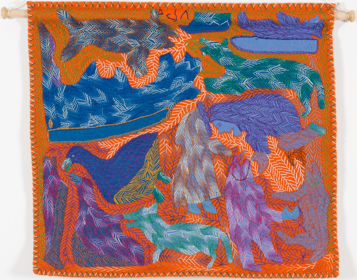 Elizabeth Angrnaqquaq, Untitled [Wall Hanging], 1981