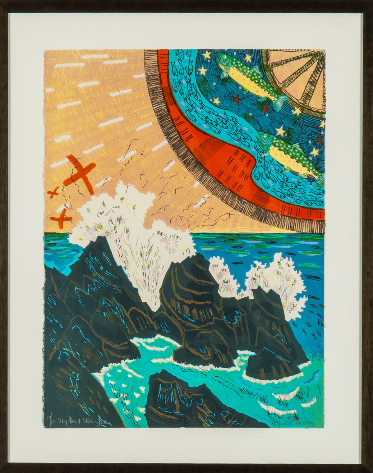 Anne Meredith Barry, Skyfan and Starfish, 1993