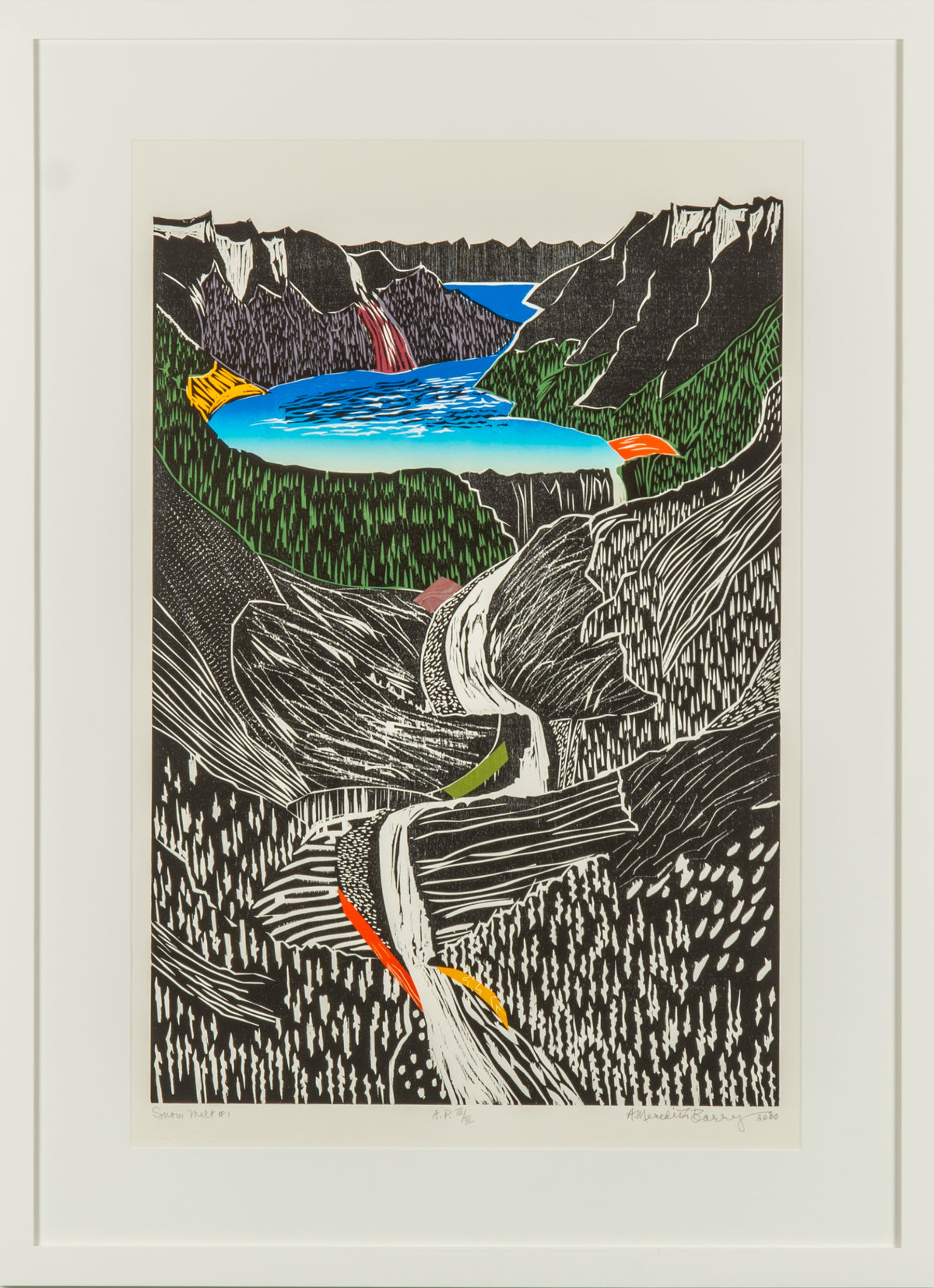 Anne Meredith Barry, Snow Melt #1, 2000