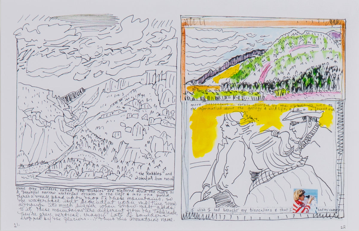 Anne Meredith Barry, Trout River Pond - Aboard the Lady Catherine Type, 1998 View 12 of 13.