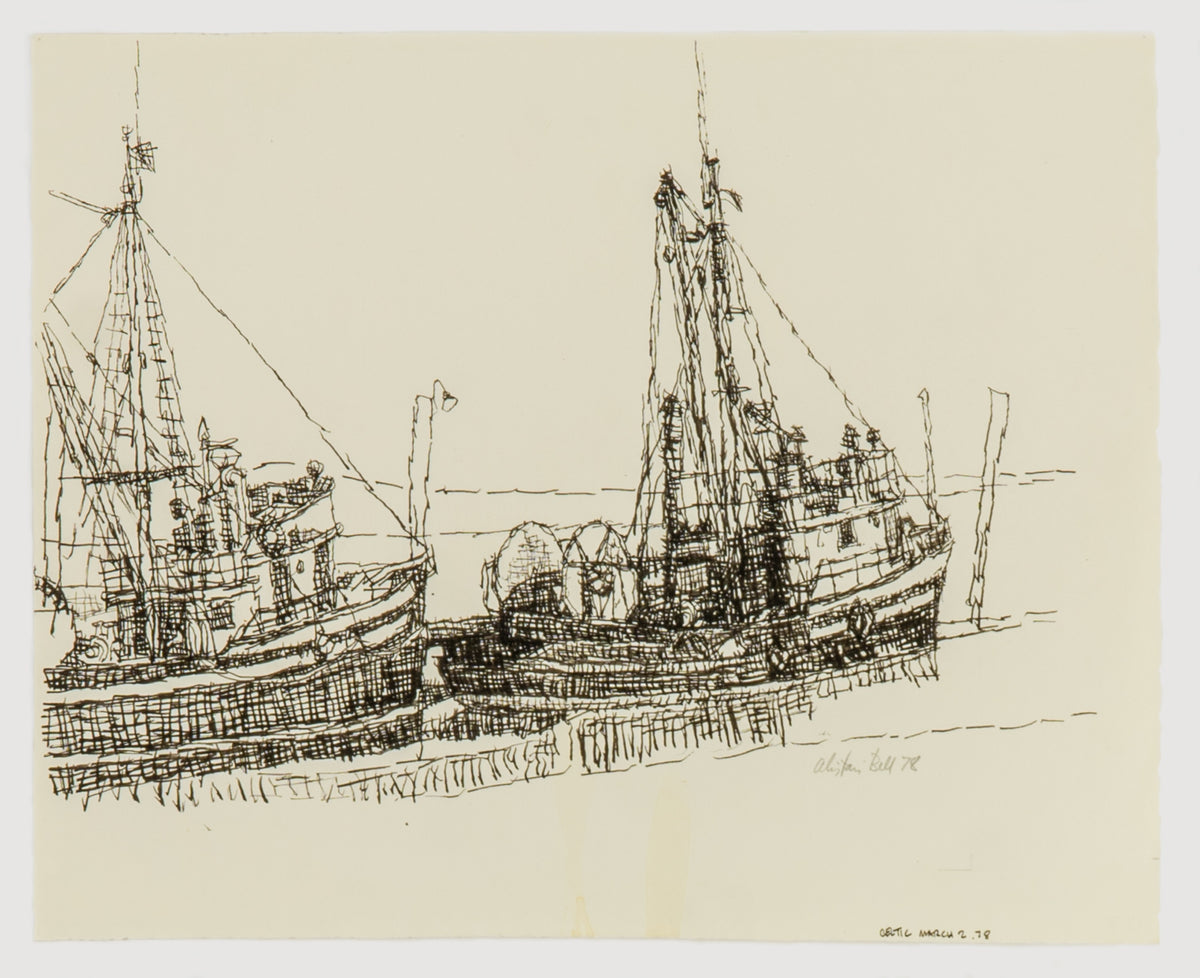 Alistair Bell, Celtic March [Boats at Celtic], 1978