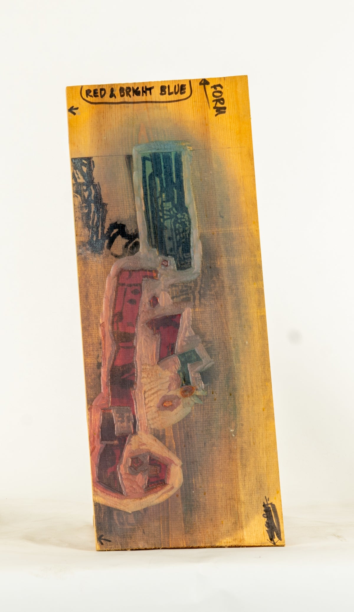 Alistair Bell, Tugs Under Dark Sky - Block, 1987