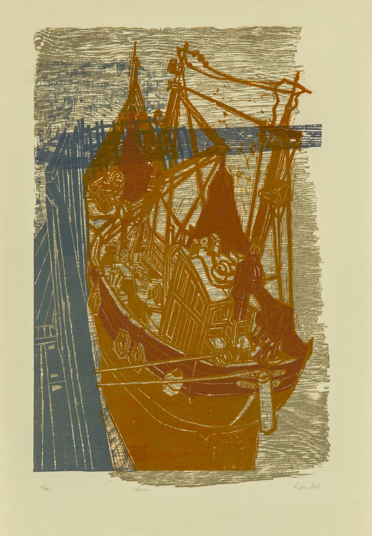 Alistair Bell, Estuary, 1976