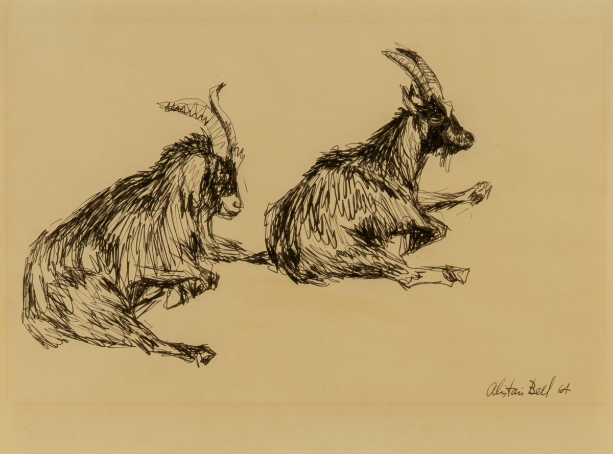 Alistair Bell, Untitled (Mountain Goats), 1964