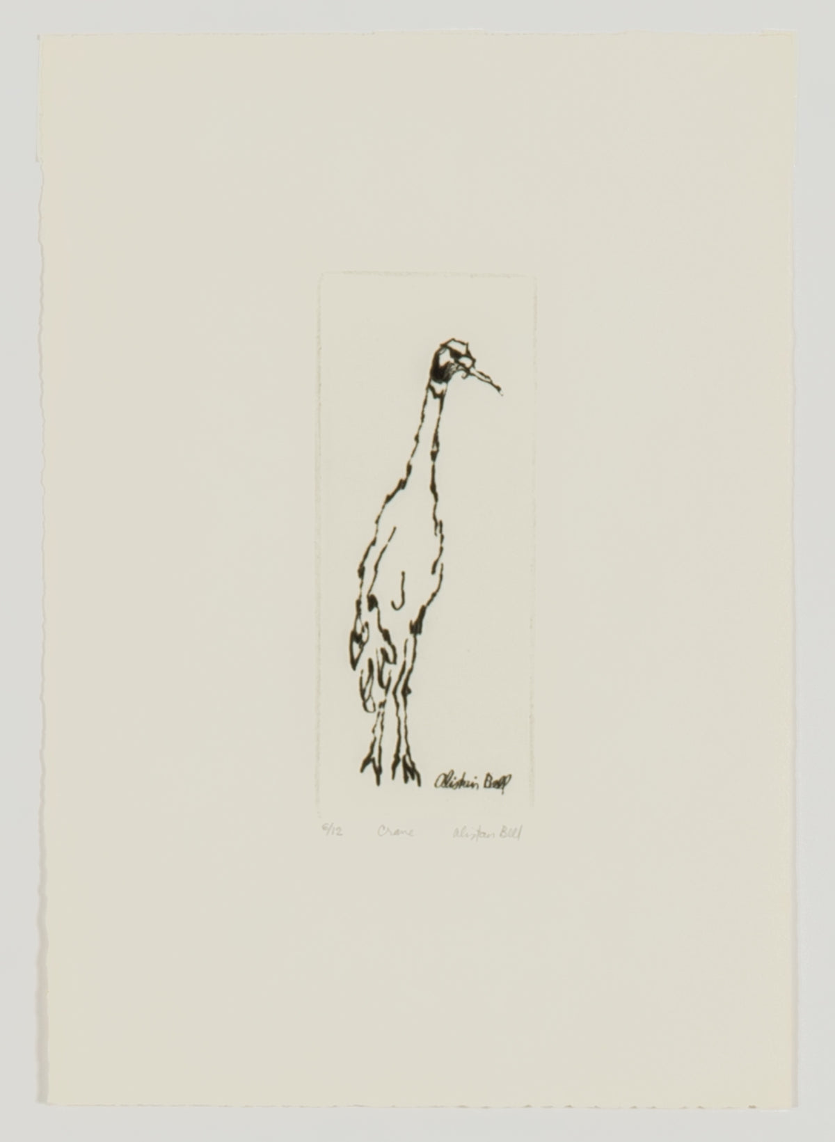 Alistair Bell, Crane, 1981