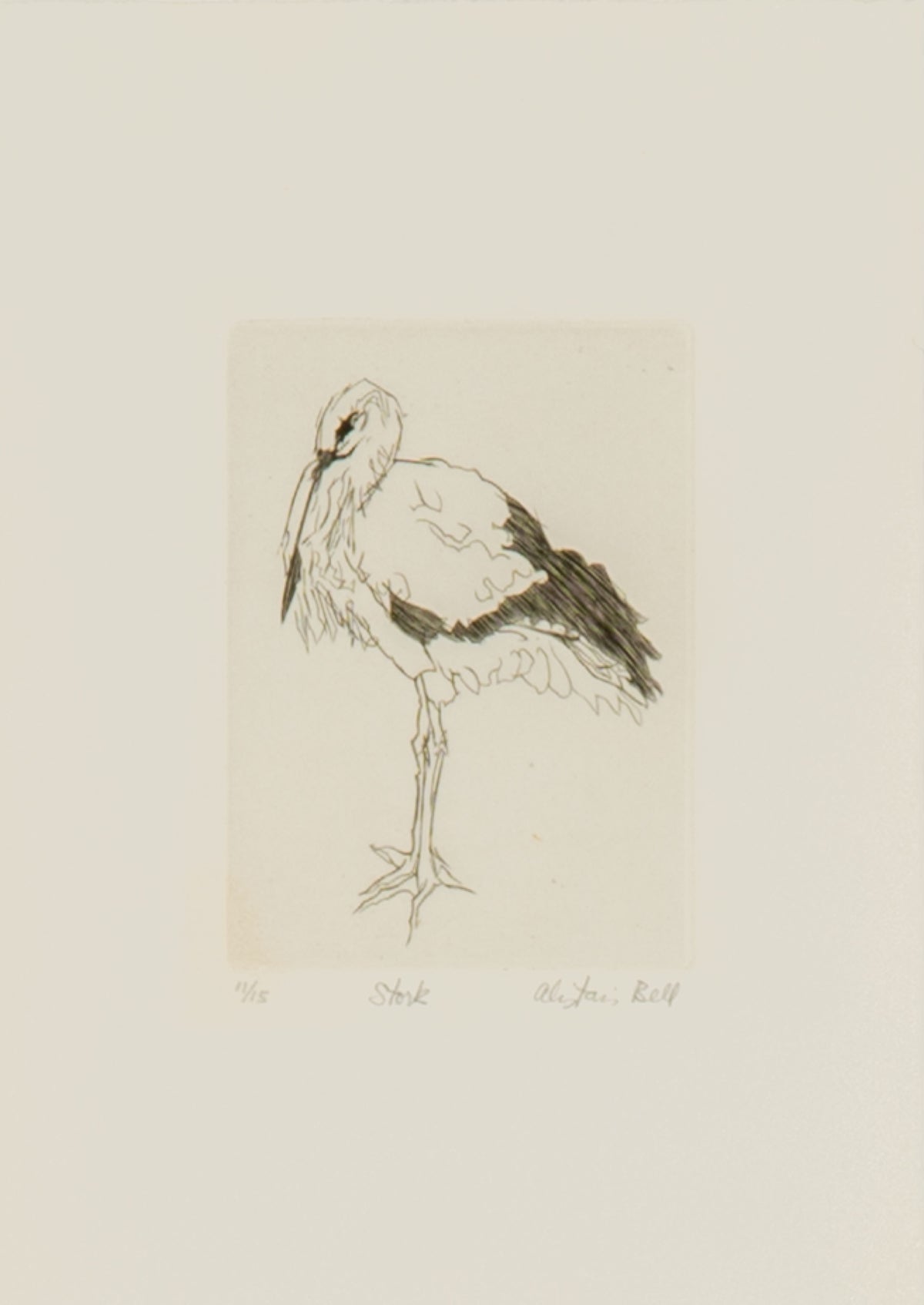 Alistair Bell, Stork, 1984