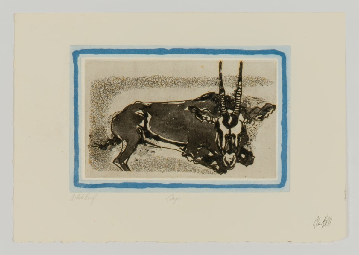 Alistair Bell, Oryx, 1967