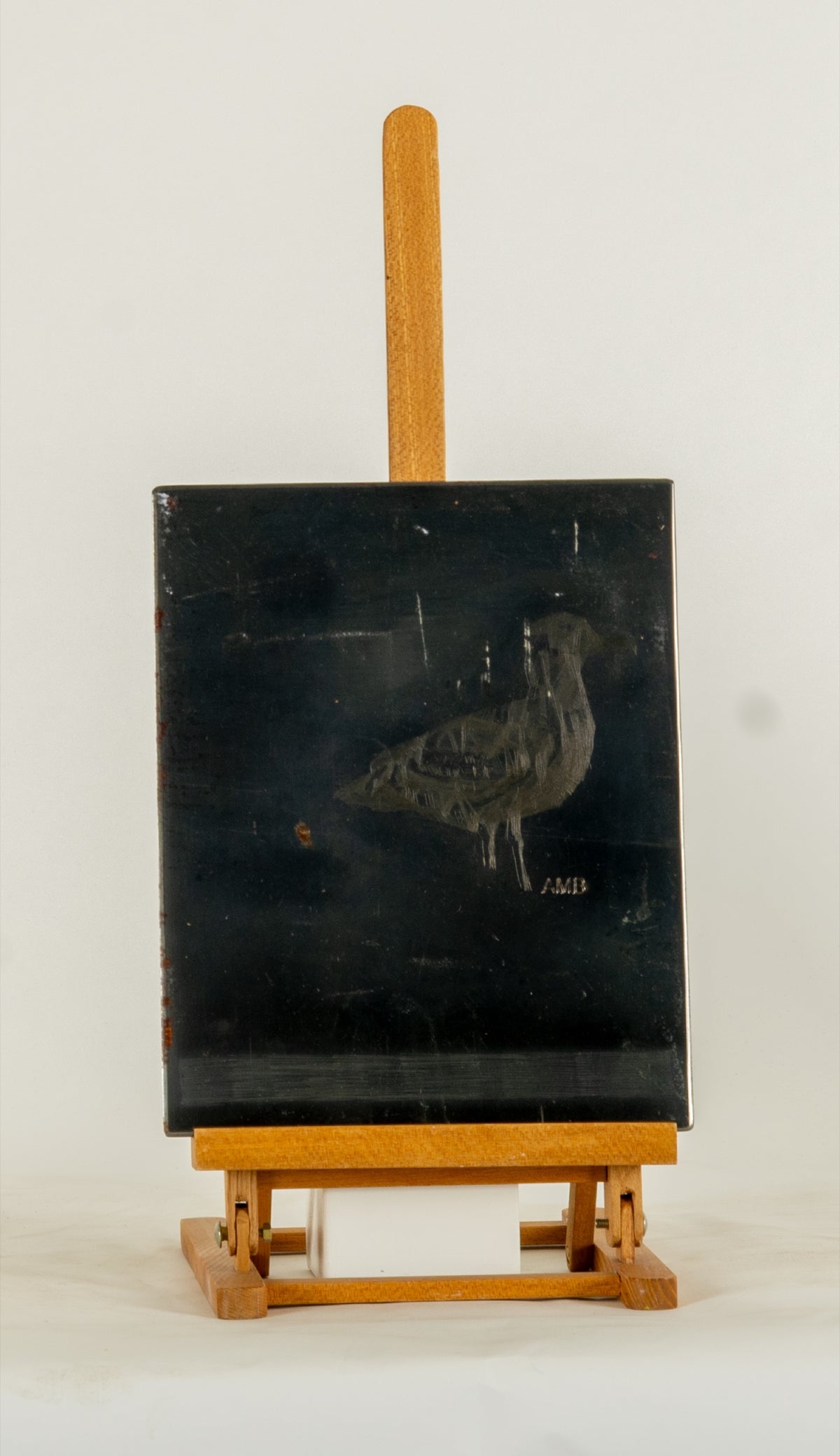 Alistair Bell, Two Gulls - Etching Plate, 1992