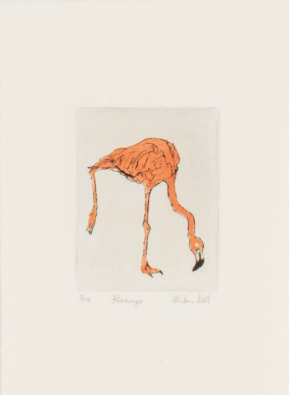 Alistair Bell, Flamingo, 1984