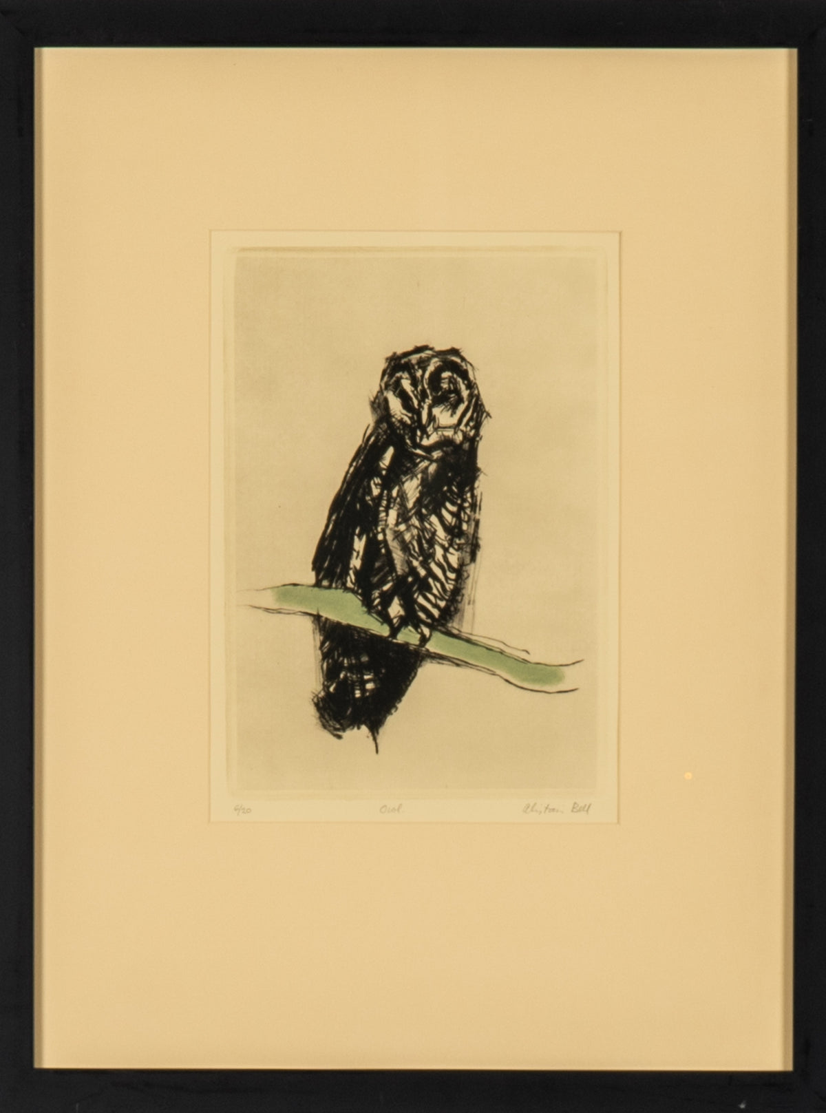 Alistair Bell, Owl, 1988