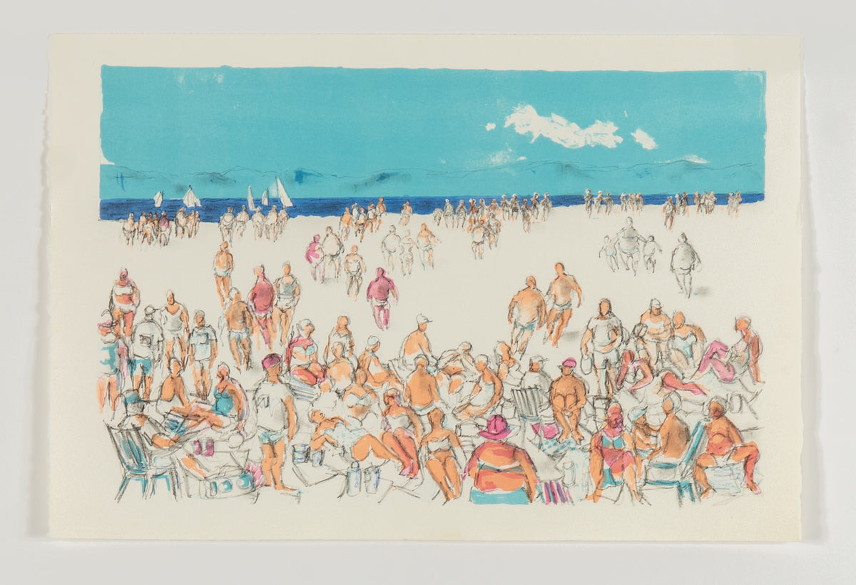 Molly Lamb Bobak, Beach [Working Copy], 1993