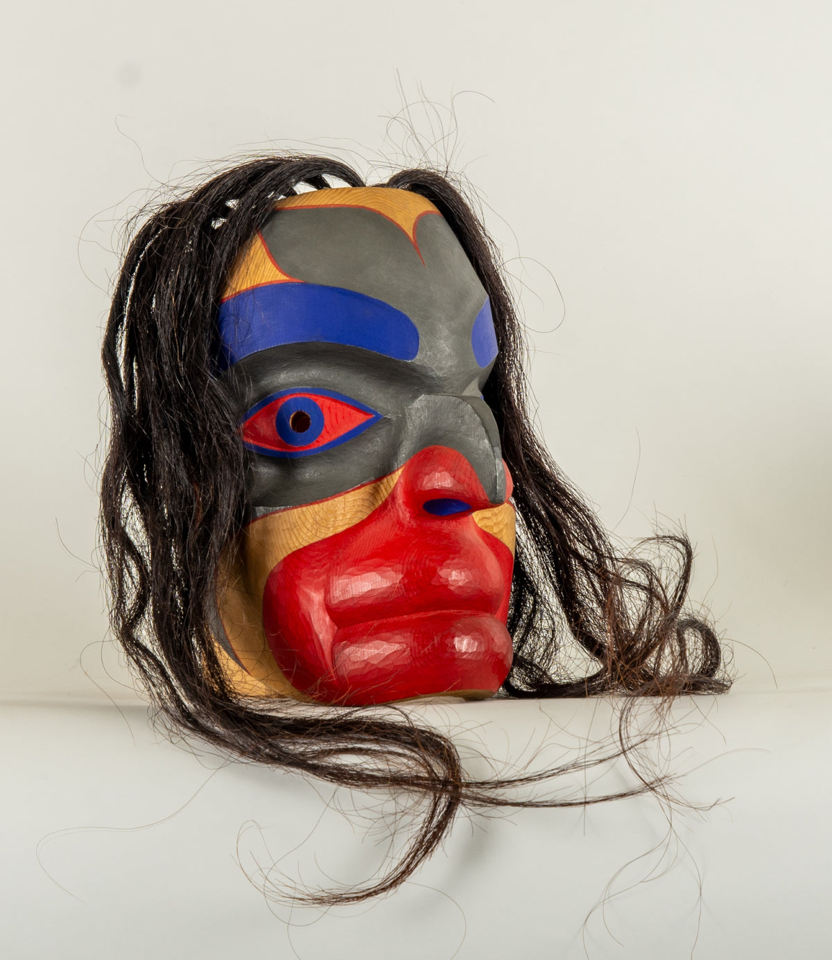 Beau Dick, Canoe Mask View 1 of 2.