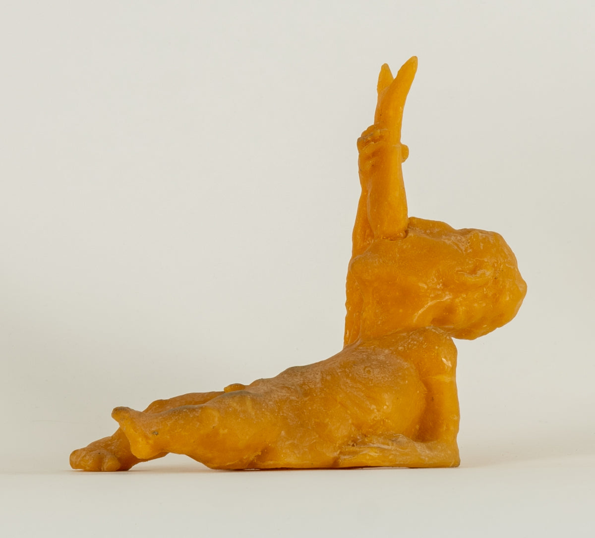 Leonard Epp, Untitled [Waxed Figure with Fish] View 1 of 2.
