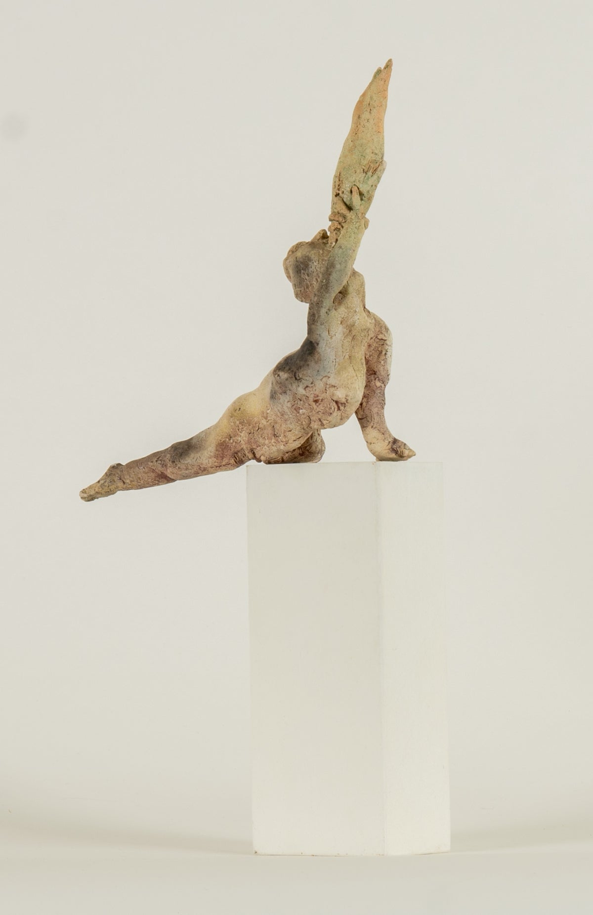 Leonard Epp, Untitled [Figure with Fish] View 1 of 2.