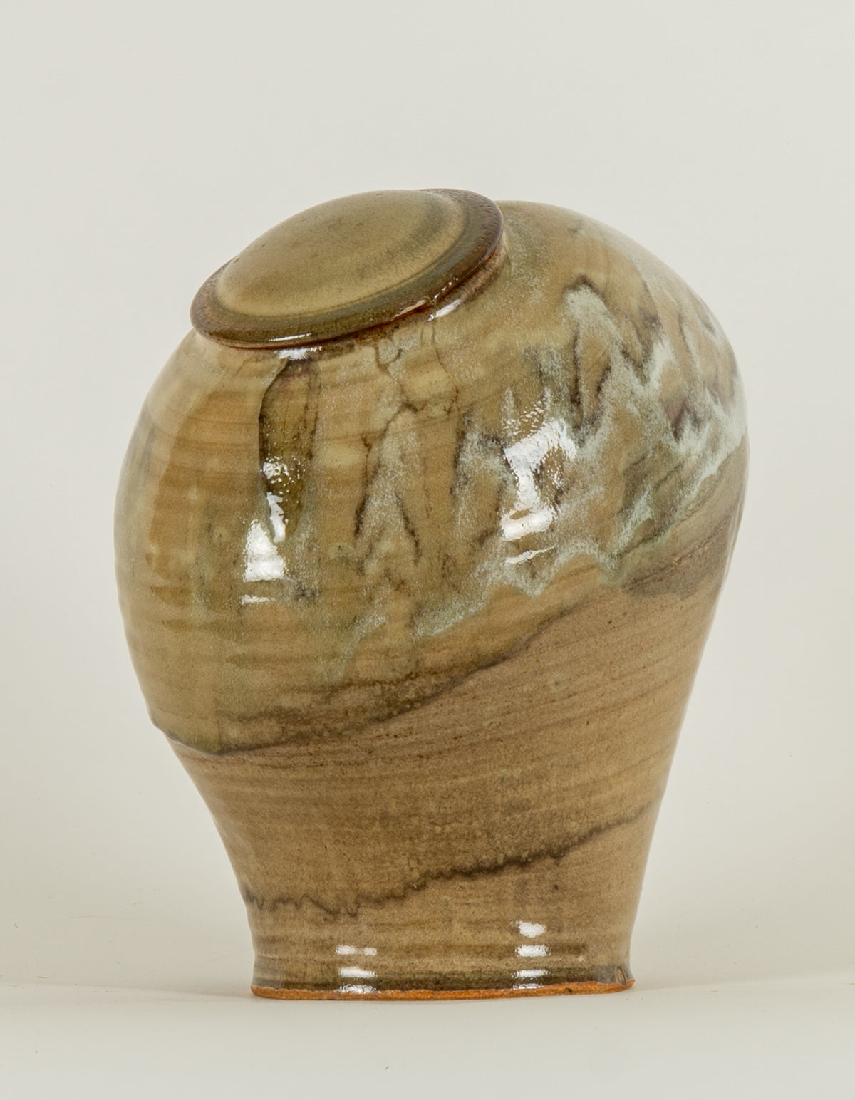 Leonard Epp, Untitled [Large Vessel w/ Lid] View 2 of 2.
