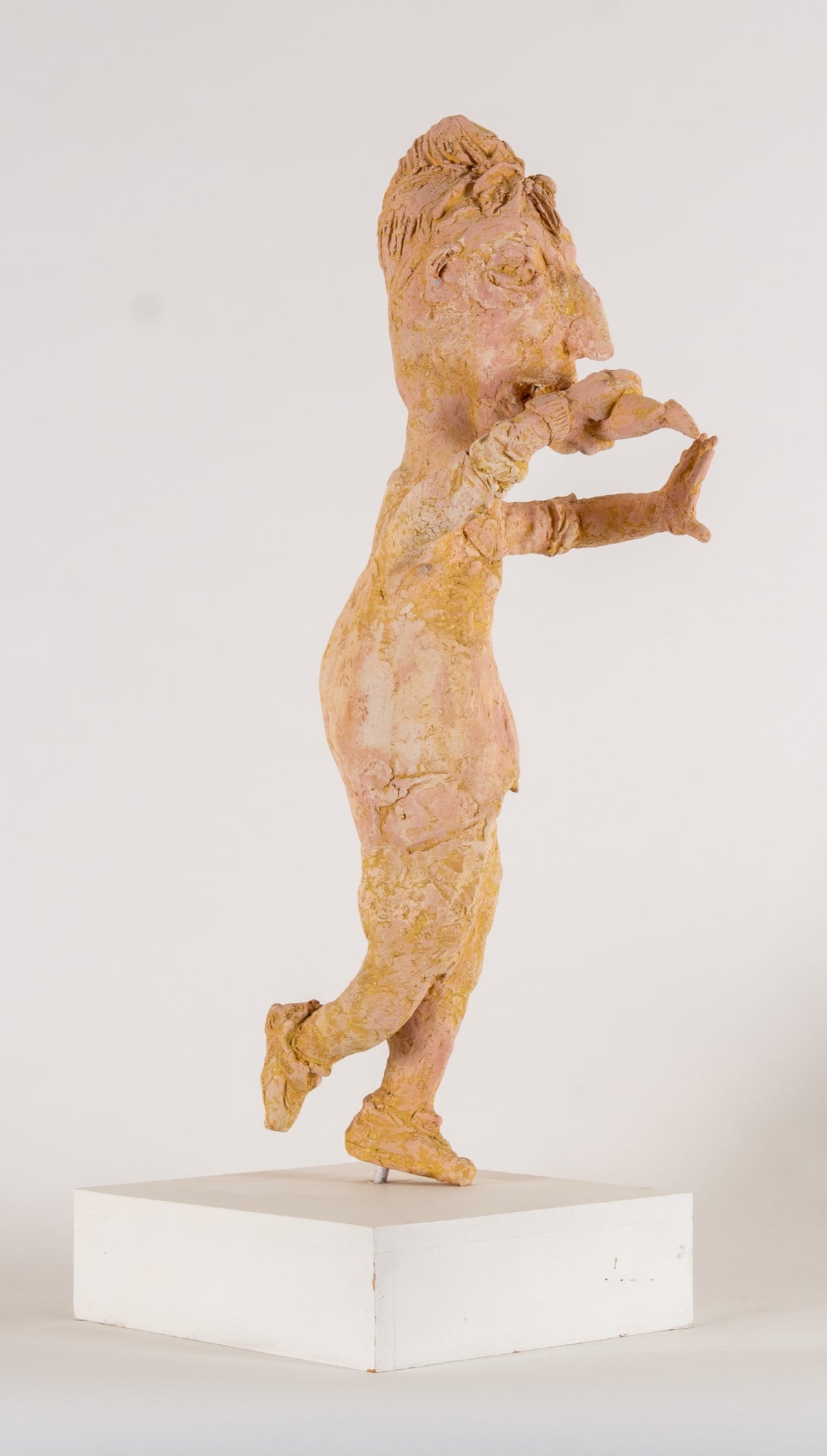 Leonard Epp, Untitled [Large Figure w/ Fish] View 2 of 2.