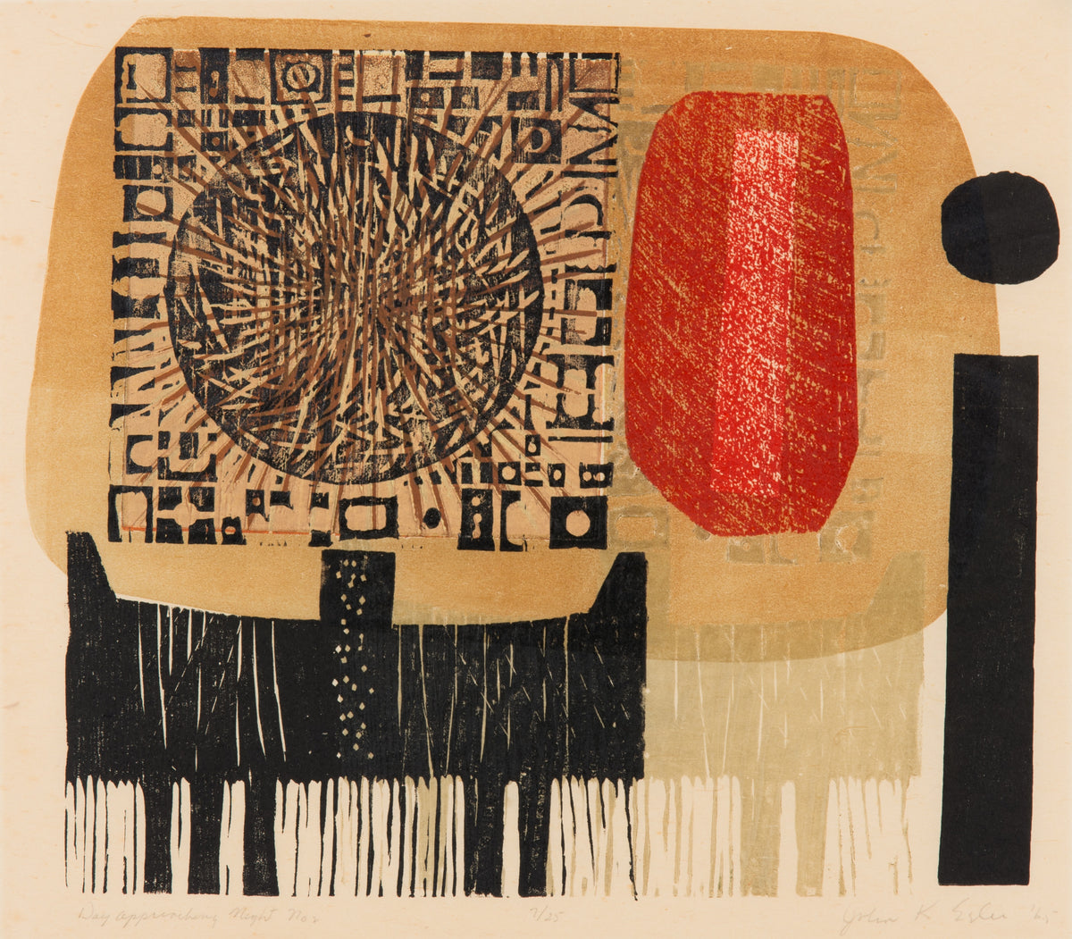 John K. Essler, Day Approaching Night #2, 1965.