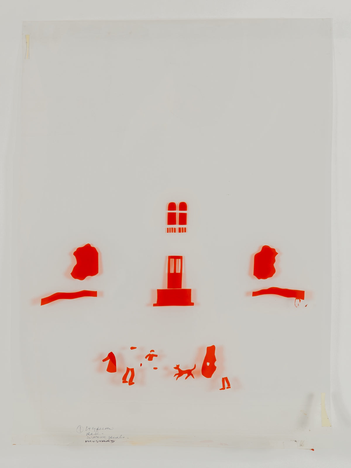 Ted Harrison, Emily's Place - Transparency #1