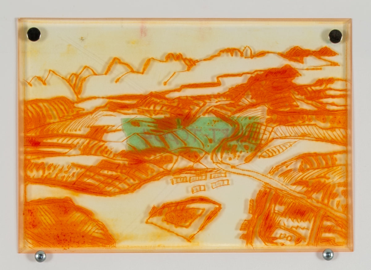 John Hartman, Vancouver - Etching Plate #2