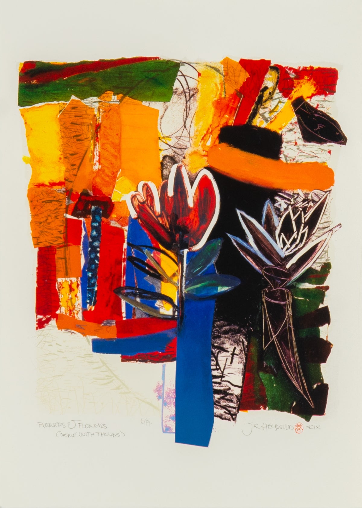 J. Carl Heywood, Flowers With Thorns, 1999.