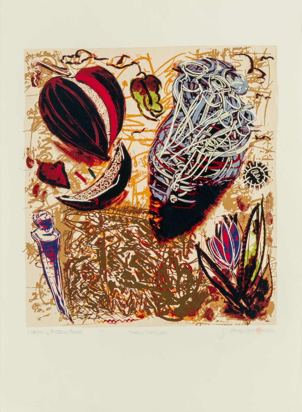 J. Carl Heywood, Carotte & Coeur Brise, 1993.