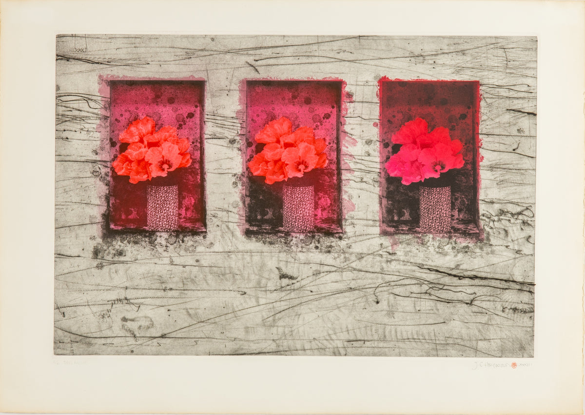 J. Carl Heywood, Red Niche, 1983.