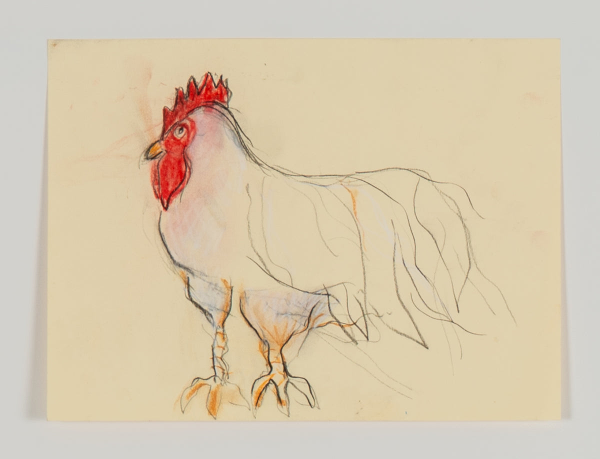 Roz Marshall, Untitled [Rooster Sketch], 2008