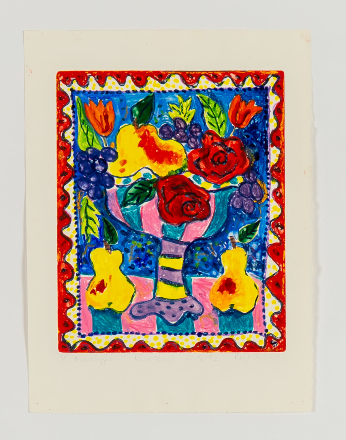 Roz Marshall, Rose Bowl, 1992