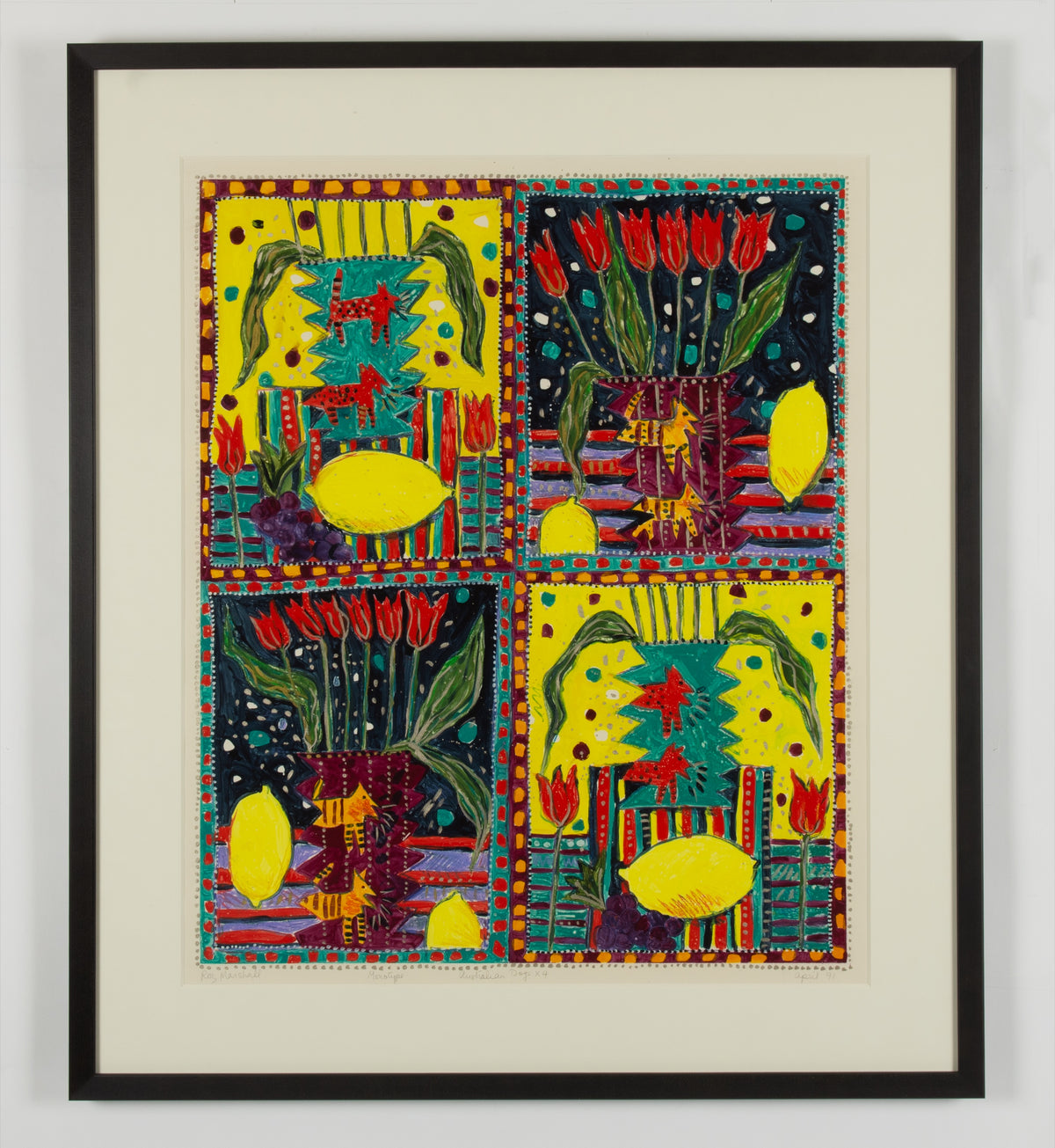 Roz Marshall, Australian Dogs X4, 1991