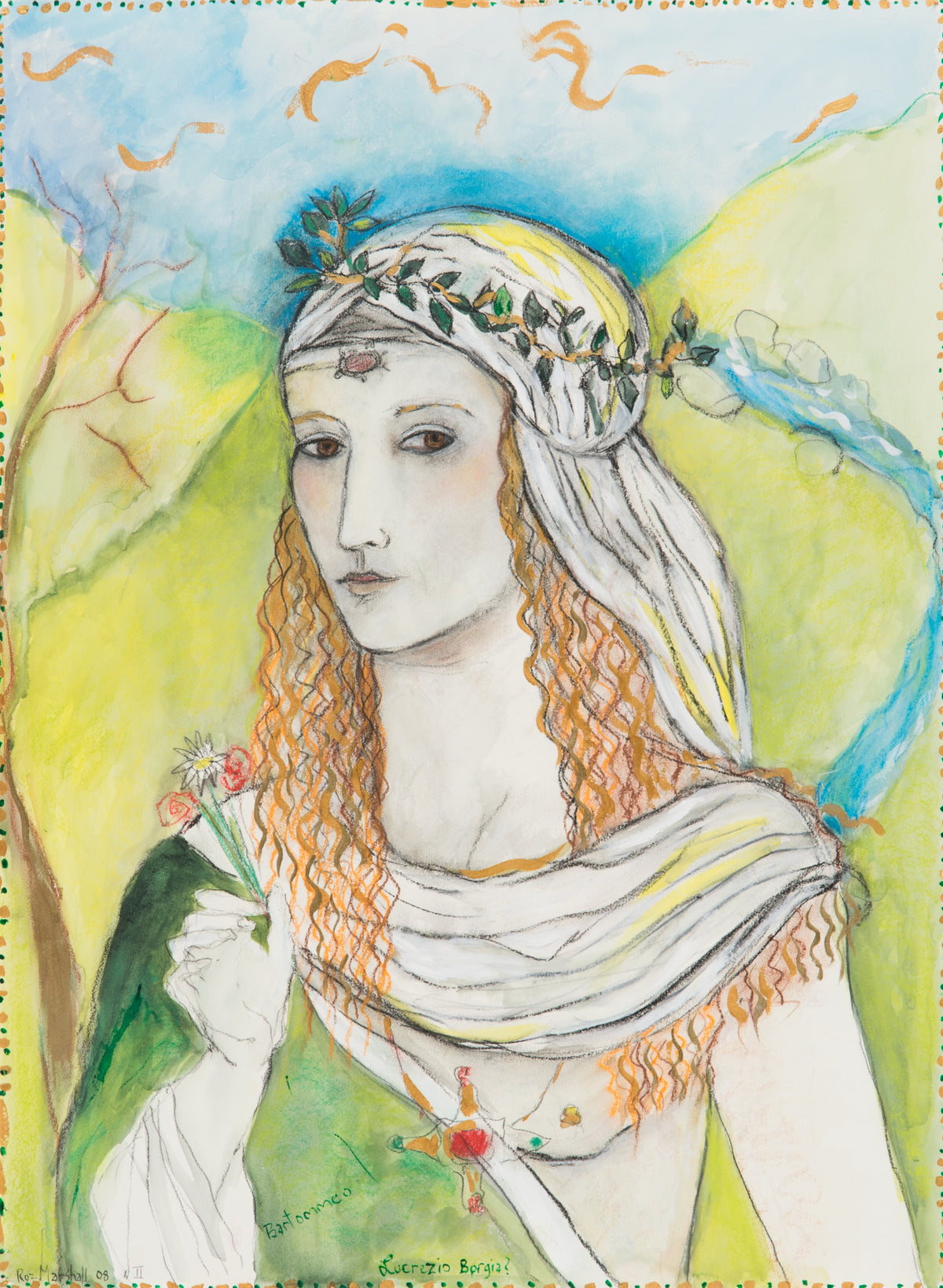 Roz Marshall, After Lucrezio Borgia, 2008