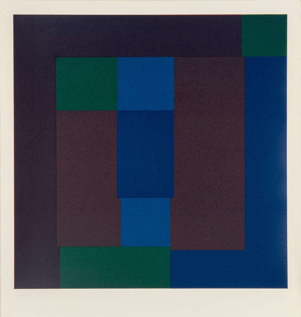 Guido Molinari, Structure, 1993