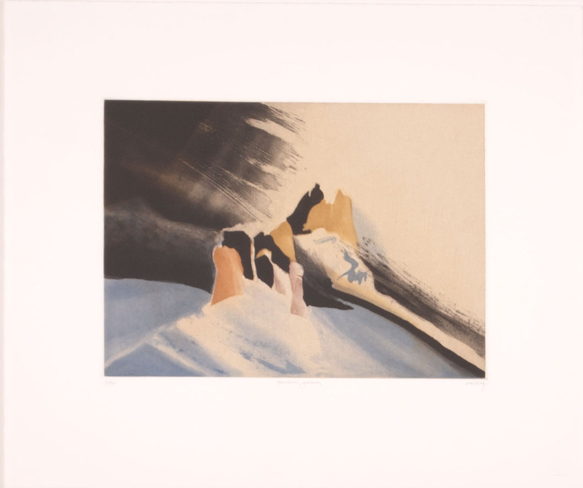 Toni Onley, Hoodoos, Yukon, 1995