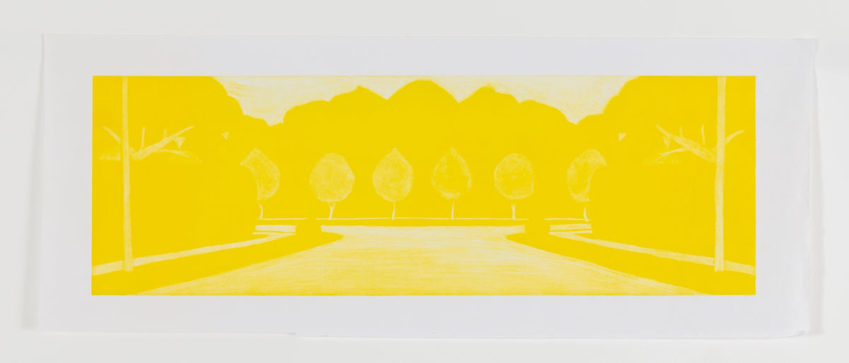 Ross Penhall, Reflected Corner [Yellow Layer - Working Copy], 2011