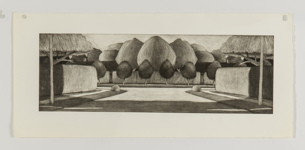 Ross Penhall, Reflected Corner [Final B&W Layer - Working Copy], 2011