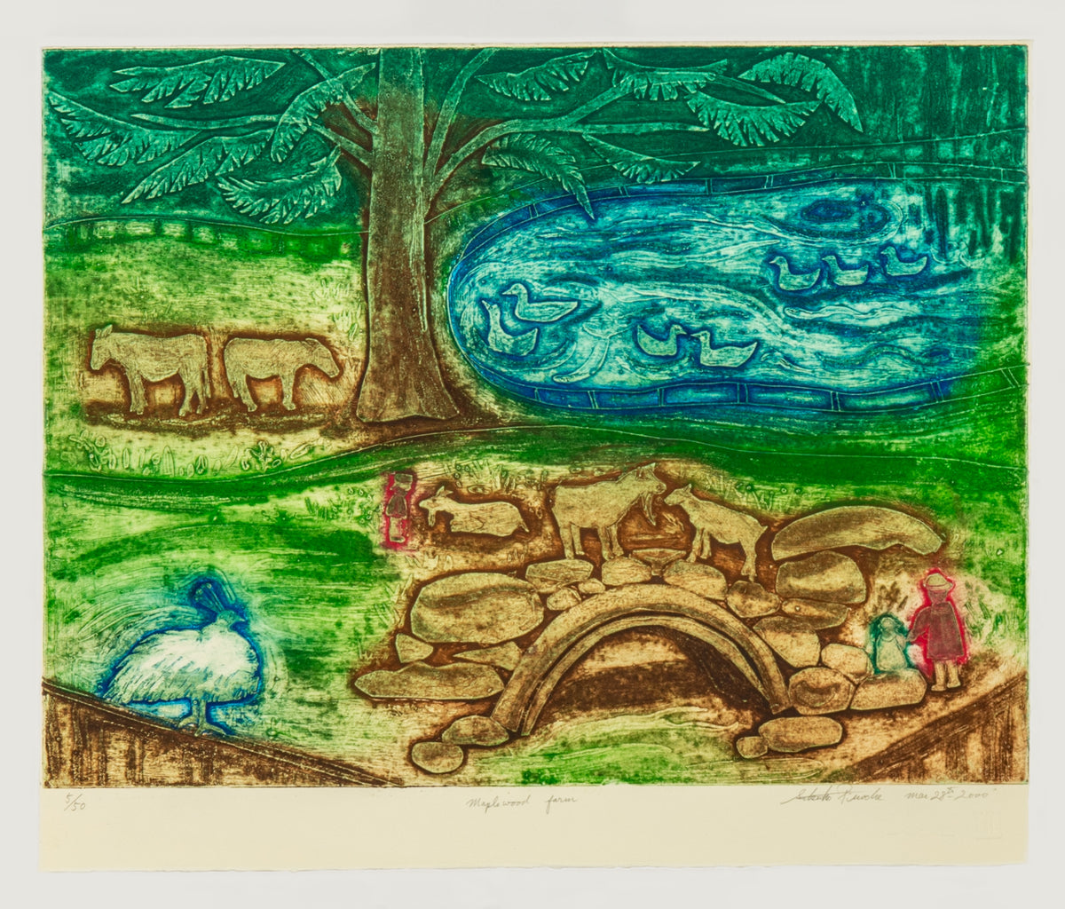 Setsuko Piroche, Maplewood Farm, 2000 to 2001